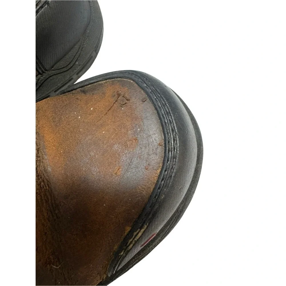 Red Wing King Toe ADC Boots Mens Size 9 Brown Leather Waterproof Safety Toe